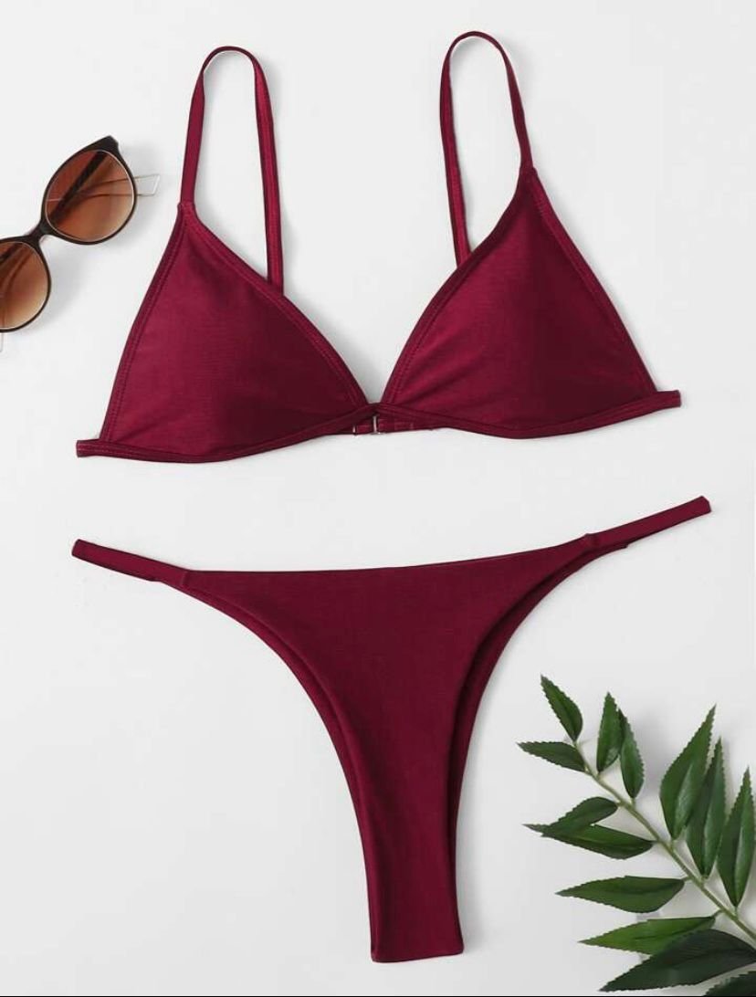 Bikini Malla Bordo Saldos Vip Tienda Virtual