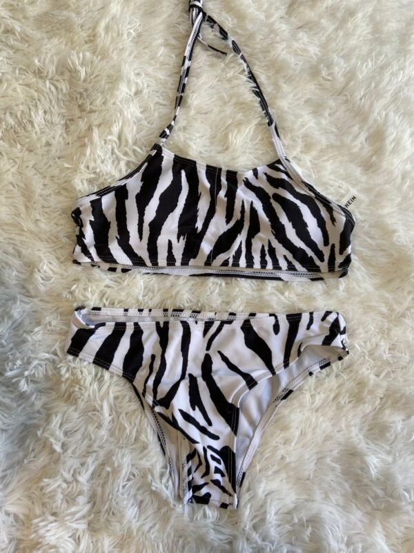 Bikini Malla Blanca Zebra Saldos Vip Tienda Virtual